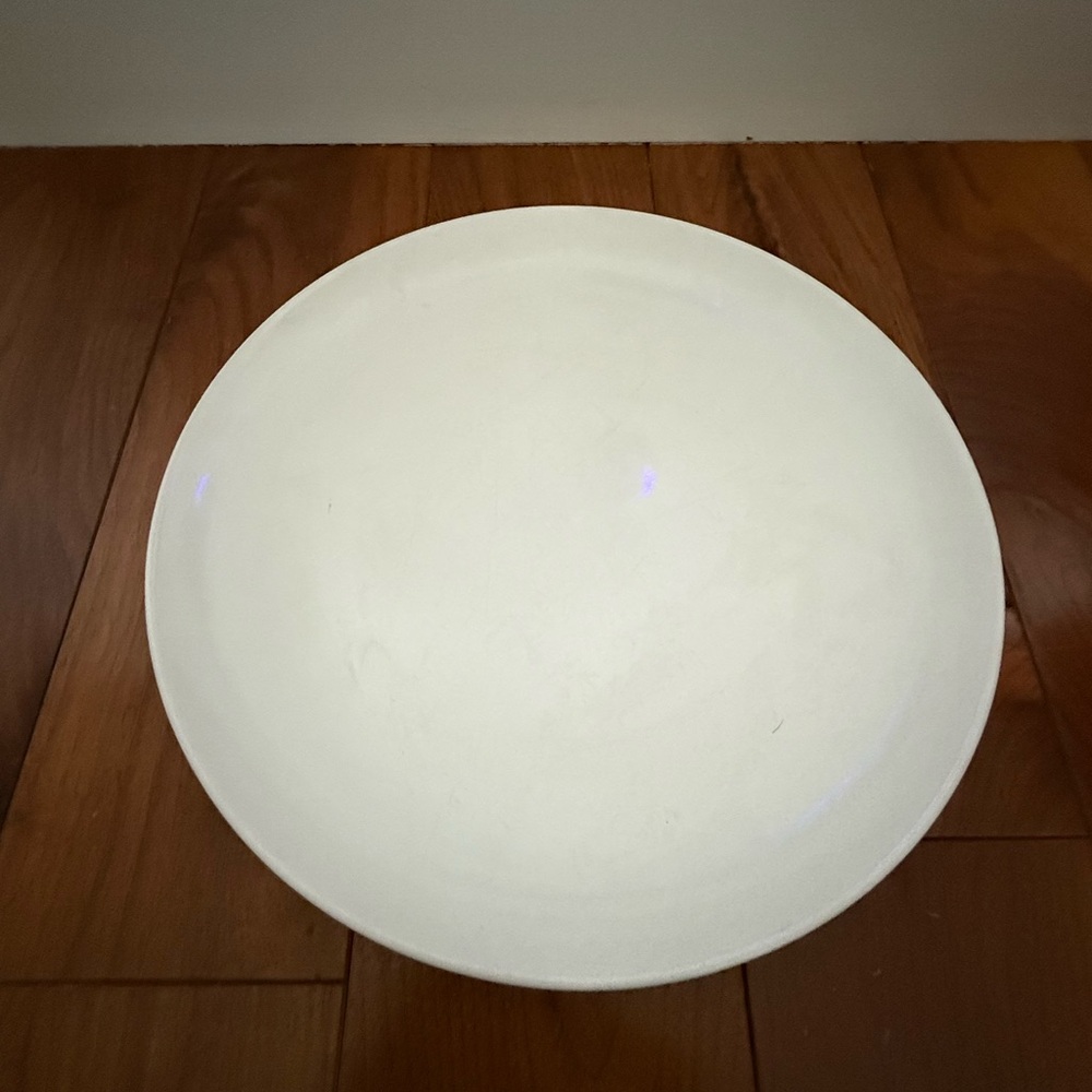 Elegant White Dinner Plate